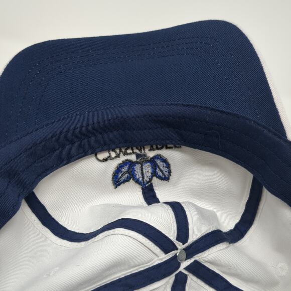 Crystal Tree J. Mussallem Strapback Hat White One Size Ahead Green - Picture 8 of 10